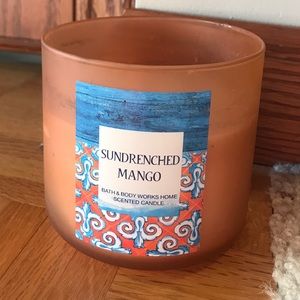 Sundrenched Mango Bath and Body Works Candle